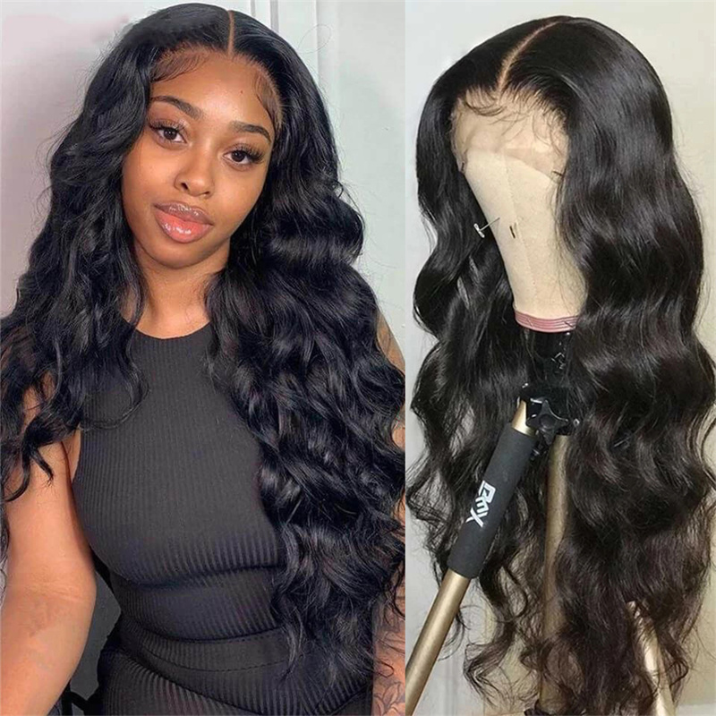 13x6 HD Lace Human Hair Body Wave Lace Front Wigs